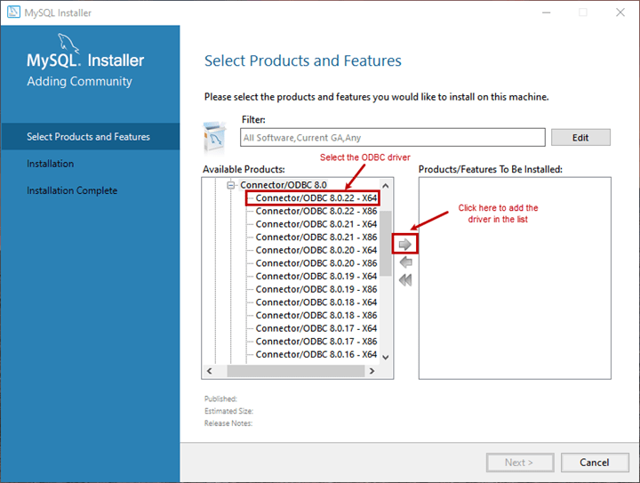 mysql odbc: installing on windows step 3 | Hevo Data